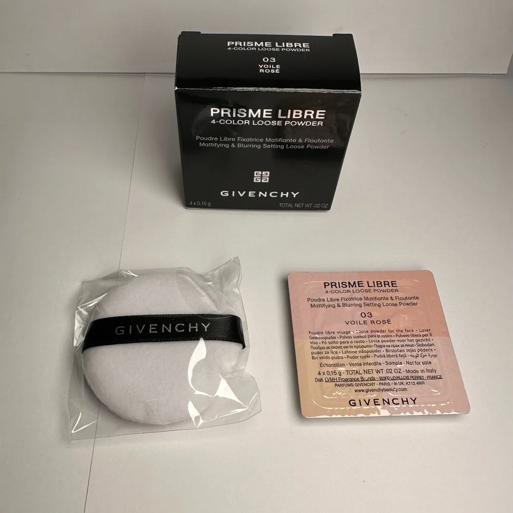 🆕 GIVENCHY Prisme Libre Foundation and Powder Sample Set
